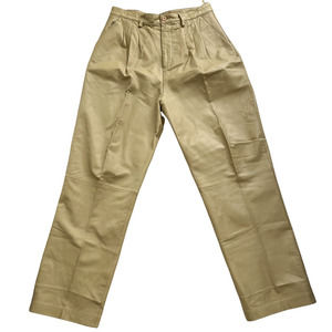 Vintage Rodelli Uomo Leather Pants in Tan Men Size 34